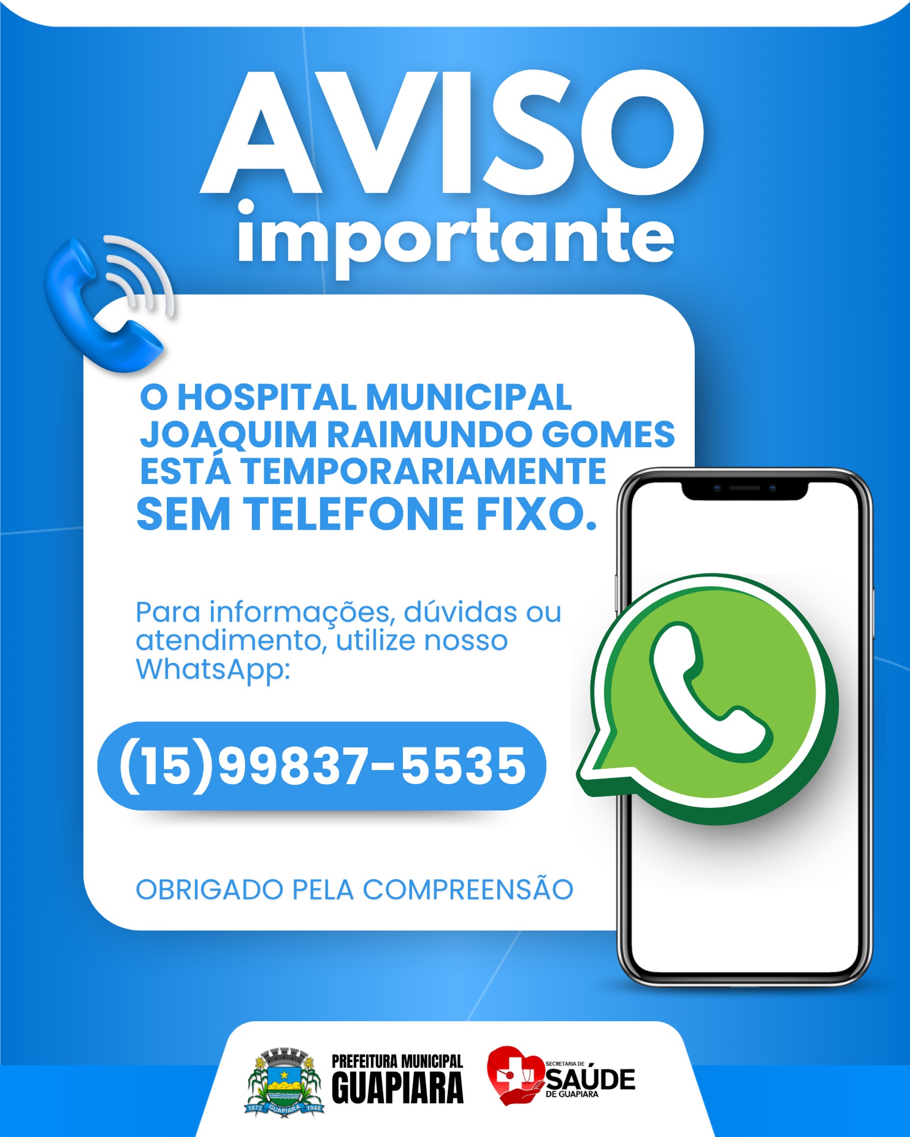 Post do instagram da Prefeitura de Mandirituba